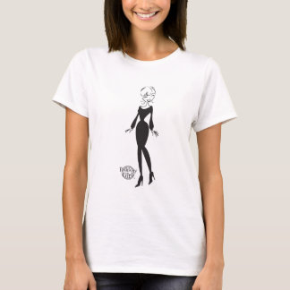 ポジティブガール™ BWレディースフィットLSティー Tシャツ