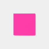 ポジティブピンクシンプル3" スクエア ポストイット (正面)
