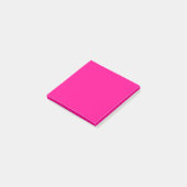 ポジティブピンクシンプル3" スクエア ポストイット (アングル)