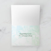 ポジティブマンゴーパン - マンゴニフィセントな誕生日を！ カード (内部)