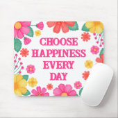 ポジティブ感動的性のカスタマイズ可能フローラ マウスパッド (マウス)