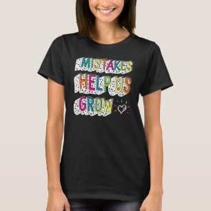 ポジティブ救済な過誤り成長志向 Tシャツ