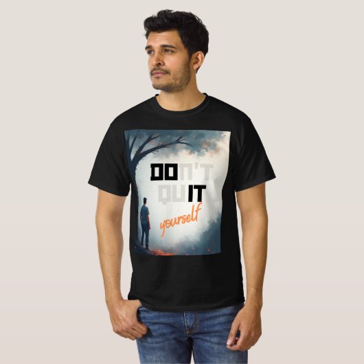 "ポジティブ転換" Tシャツ (正面フル)
