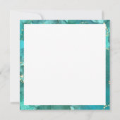 ポジティブ・アファーメーション "フォワード" 青/金 (裏面)