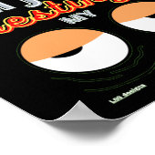 ポスおもしろいター「眠らない…」 ポスター (角)