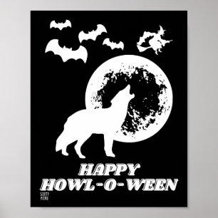 ポスおもしろいター「HAPPY HOWL-O-WEEN 2」 ポスター
