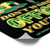 ポスおもしろいター「ZOMBIES 食べ BRAINS...」 ポスター (角)