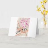 ポスやる気を起こさせるター カード (黄色い花)