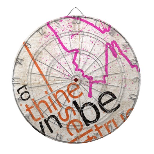 ポスやる気を起こさせるター ダーツボード (正面)