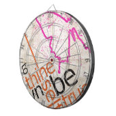 ポスやる気を起こさせるター ダーツボード (正面右)