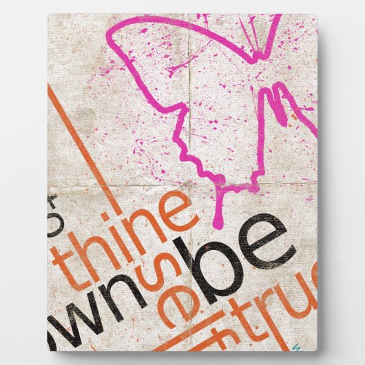 ポスやる気を起こさせるター フォトプラーク (正面)