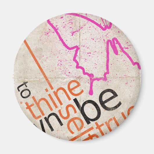 ポスやる気を起こさせるター マグネット (正面)