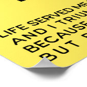 ポスやる気を起こさせるター、強い女性 ポスター (角)