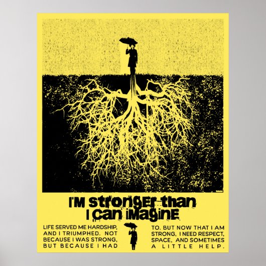 ポスやる気を起こさせるター、強い女性 ポスター (正面)