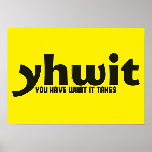 ポスやる気を起こさせるター – 必要なものがある ポスター (正面)