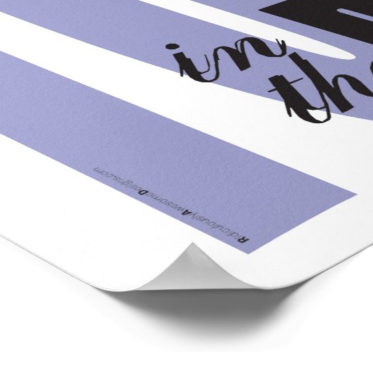 ポスやる気を起こさせるター – 現在の存在 ポスター (角)