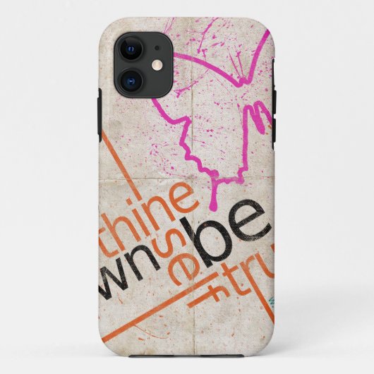 ポスやる気を起こさせるター Case-Mate iPhoneケース (裏面)