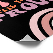 ポスやる気を起こさせるポストップースターは誇りを持った ポスター (角)