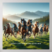 ポスやる気を起こさせる感動的ター ポスター (正面)