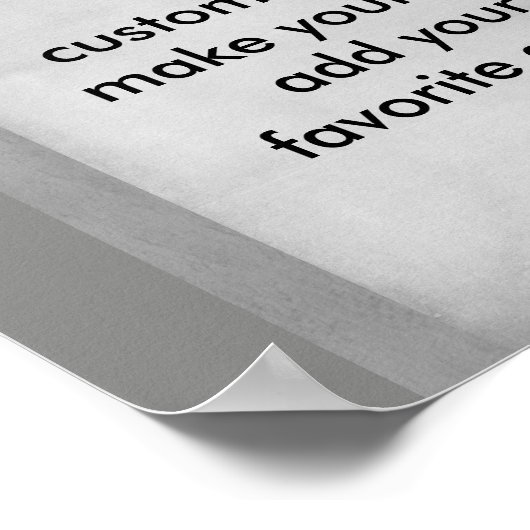 ポスカスタムターは自分で追加引用文 ポスター (角)