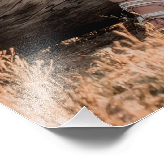 ポスカスタムタープリント-パーソナライズされた写真拡大 フォトプリント (角)