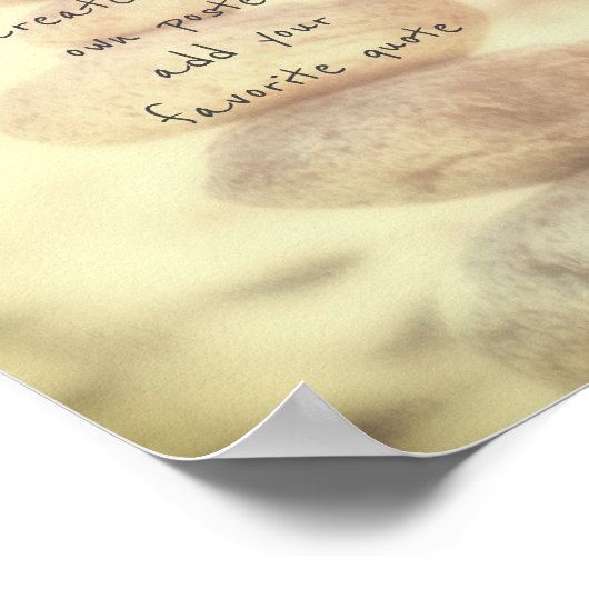 ポスカスタムター独自の引用文を追加 ポスター (角)