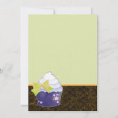 ポスカップケーキ30th誕生日パーティー 招待状 (裏面)