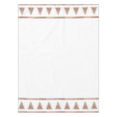 ポスクリスマスツリー |グラムバラ金ゴールドラグジュアリー テーブルクロス (正面)