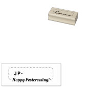 ポスクロ ポストカード ID 日本 postcrossing postcrosser ラバースタンプ (押印)