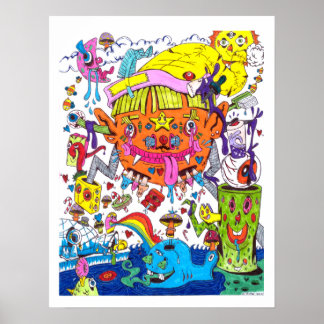 ポスサイケデリックター#1 ポスター