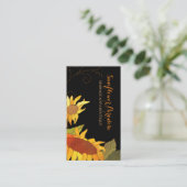 ポスサンフラワーズスパブティックビジネスカード 名刺 (スタンド正面)