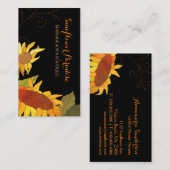 ポスサンフラワーズスパブティックビジネスカード 名刺 (正面/裏面)