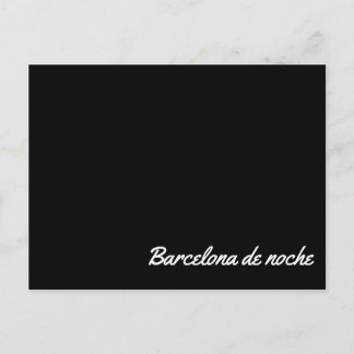 ポスシャルバルセロナドゥノッシュ ポストカード