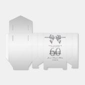 ポスジェムボウ&リボン60結婚周年記念 フェイバーボックス (折り畳みなし)