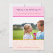 ポスタお洒落ースタイル写真結婚式の日付を保存 セーブザデート (正面)