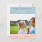 ポスタお洒落ースタイル写真結婚式の日付を保存 セーブザデート (正面)