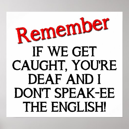 ポスタもしーが捕まおもしろいる ポスター (正面)