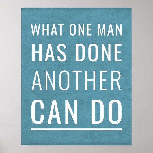 ポスタやる気を起こさせるー人間のしたこととは ポスター (正面)