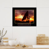 ポスタやる気を起こさせるー「コミュニケーション」 22x28 ポスター (キッチン)