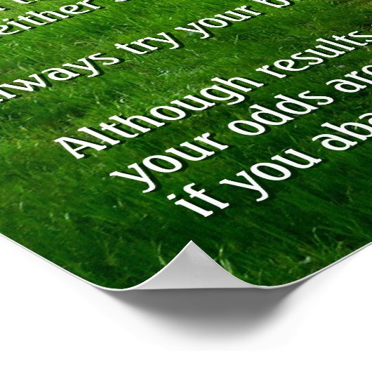 ポスタやる気を起こさせるー:何も「なりたい」とは言えない ポスター (角)