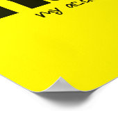 ポスタやる気を起こさせるー – 自分の行動が自分の未来を決める ポスター (角)