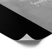 ポスタカスタムーは独自の引用文シックを追加モダンする ポスター (角)