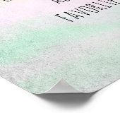 ポスタカスタムー独自の引用文ウォールアートを作成 ポスター (角)