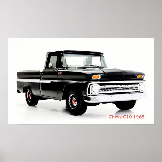 ポスタクラシックーの車画像 ポスター (正面)