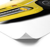 ポスタクラシックーの車画像 ポスター (角)