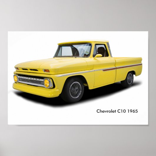 ポスタクラシックーの車画像 ポスター (正面)