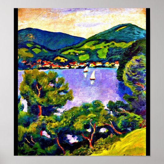 ポスタクラシックーヴィンテージ威厳がある-Macke 112 ポスター (正面)