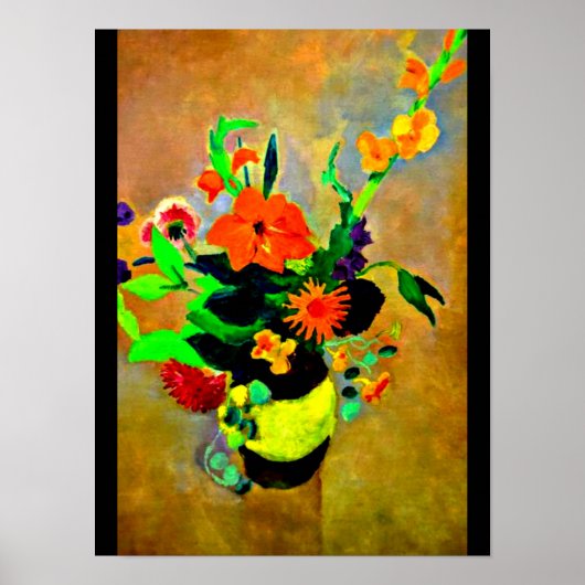 ポスタクラシックーヴィンテージ威厳がある-Macke 113 ポスター (正面)