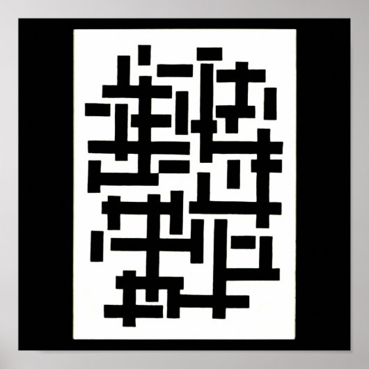 ポスタクラシックーヴィンテージ – テオ・ヴァン・ドスバーグ12 ポスター (正面)