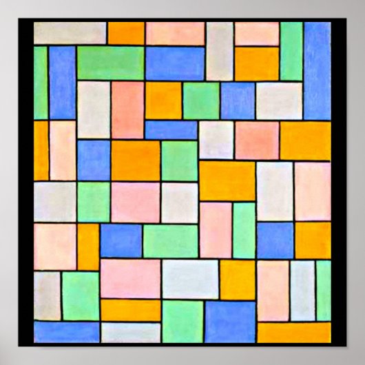 ポスタクラシックーヴィンテージ – テオ・ヴァン・ドスバーグ15 ポスター (正面)